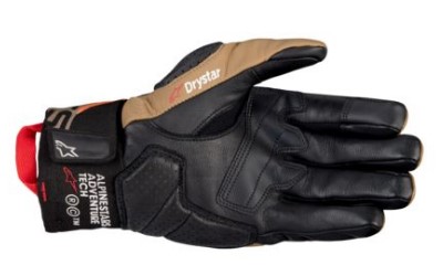 РЪКАВИЦИ ALPINESTARS BELIZE V3 DRYSTAR BLACK/BROWN — снимка 2