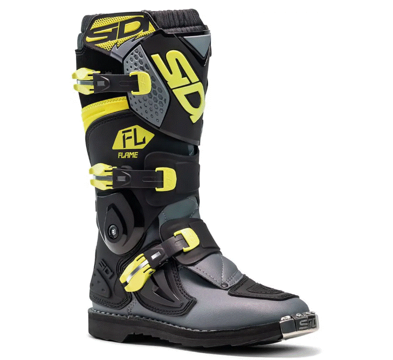Детски мотокрос ботуши SIDI FLAME GREY/LIME 1