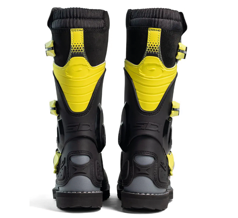 Детски мотокрос ботуши SIDI FLAME GREY/LIME — снимка 5