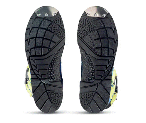 Детски мотокрос ботуши SIDI FLAME LIGHT BLUE/LIME — снимка 6
