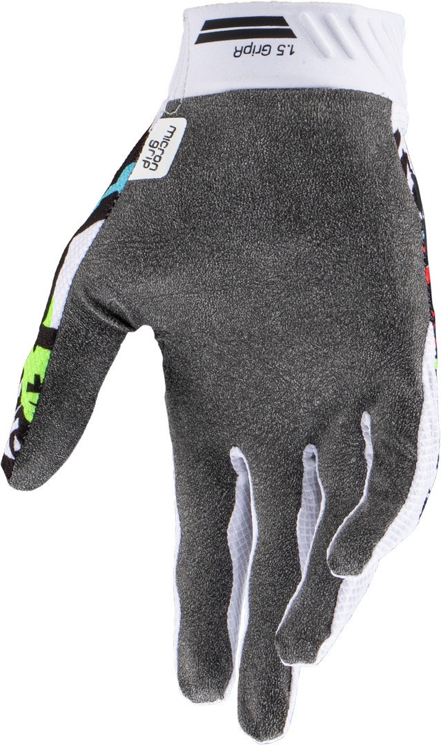 Мотокрос ръкавици LEATT 1.5 GripR-Zebra — снимка 2