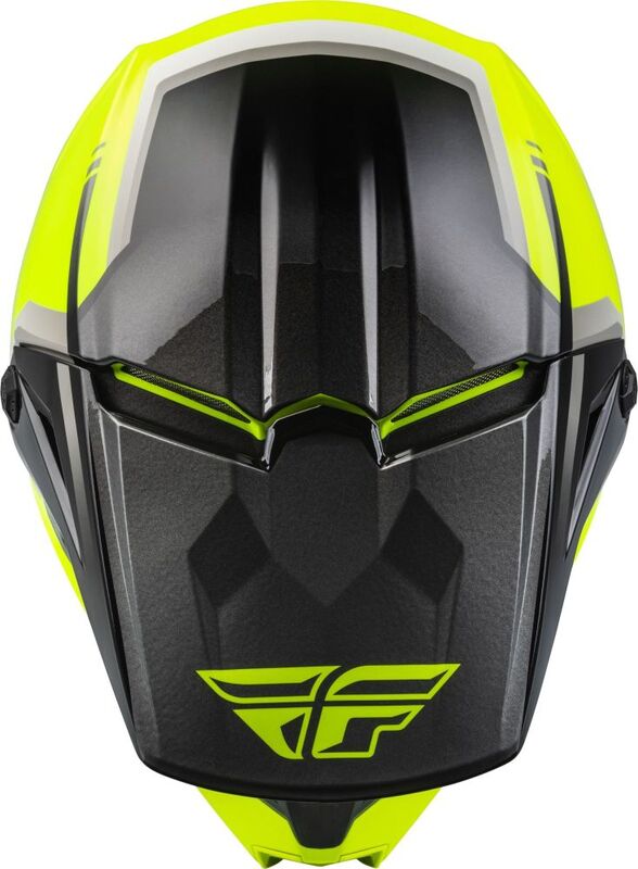 Мотокрос каска FLY RACING Formula Kinetic Vision-Black/Hi-Viz — снимка 3