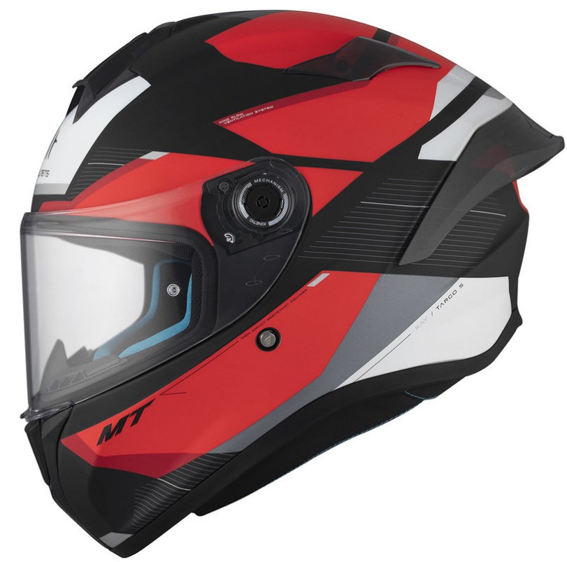 Каска MT TARGO S KAY B5 MATT BLACK/RED_2
