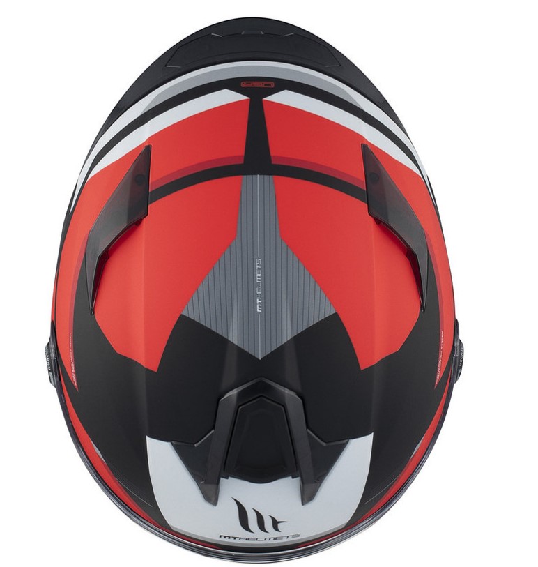 Каска MT TARGO S KAY B5 MATT BLACK/RED_4