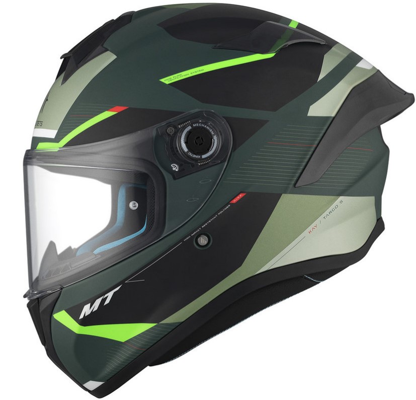Каска MТ TARGO S KAY C6 MATT GREEN/BLACK — снимка 2