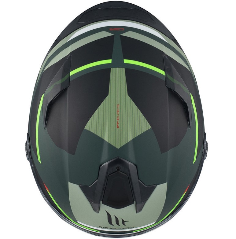 Каска MТ TARGO S KAY C6 MATT GREEN/BLACK — снимка 4