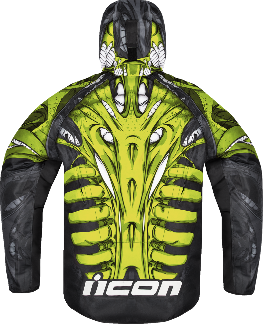 Мото яке ICON Airform Manik'r™ GREEN — снимка 2