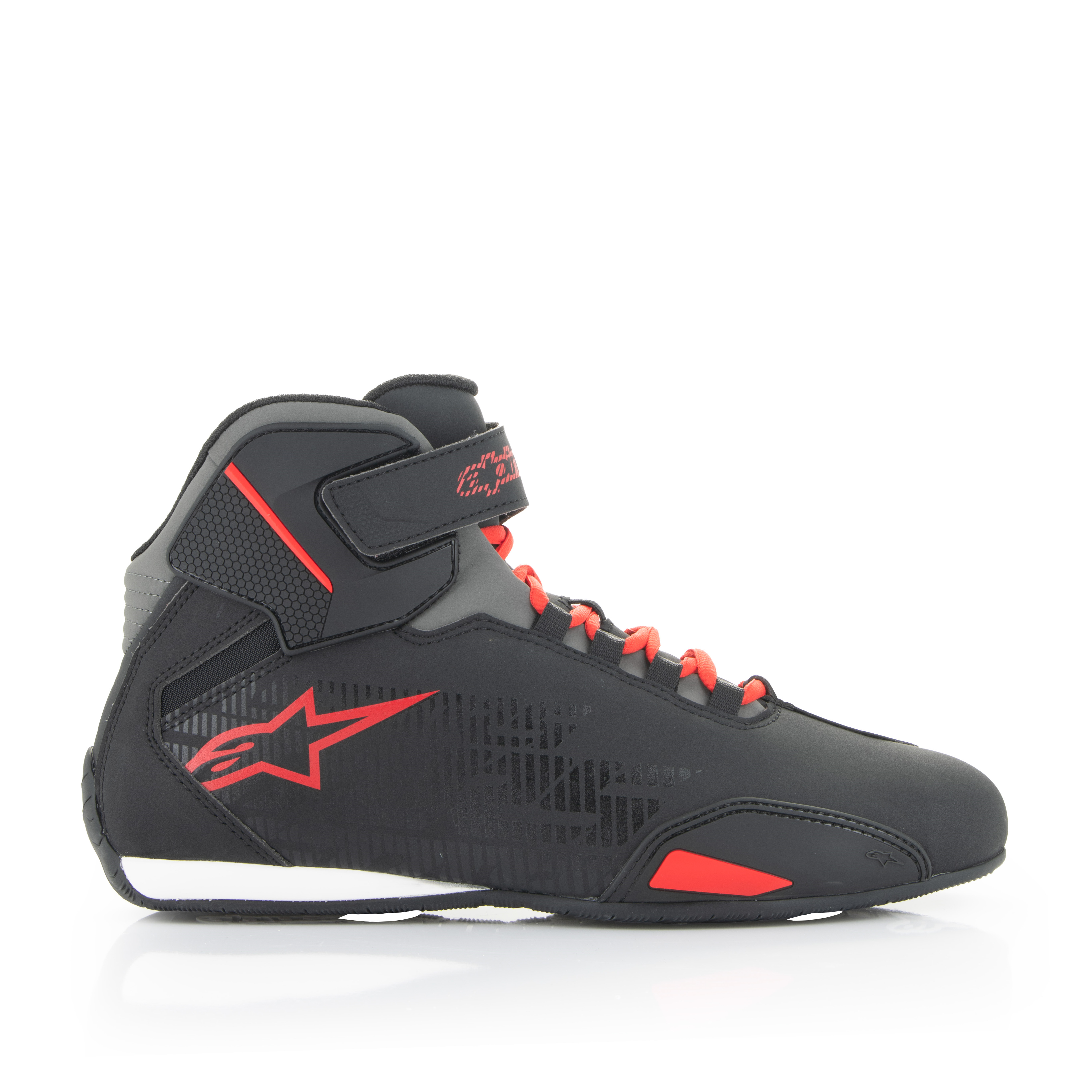 Мото боти ALPINESTARS SEKTOR BLACK/RED/GREY — снимка 4