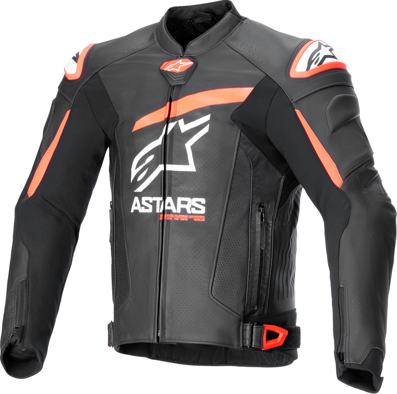 Кожено яке ALPINESTARS GP PLUS R V4 Airflow BLACK/RED