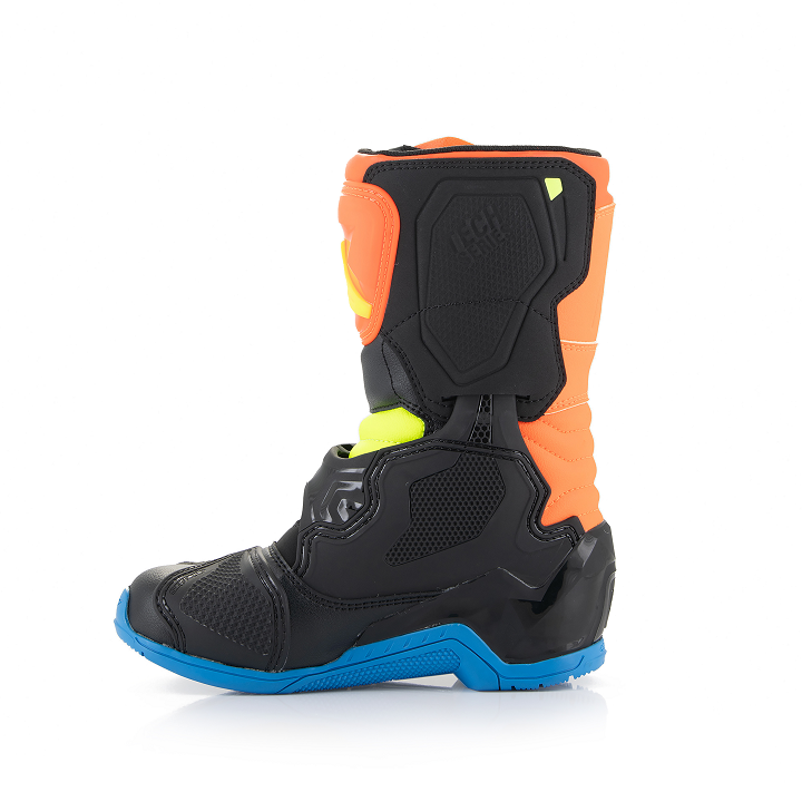Детски мотокрос ботуши ALPINESTARS Tech 3S KIDS OR/BL/Y — снимка 3