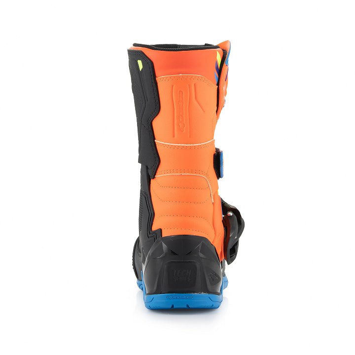 Детски мотокрос ботуши ALPINESTARS Tech 3S KIDS OR/BL/Y — снимка 2