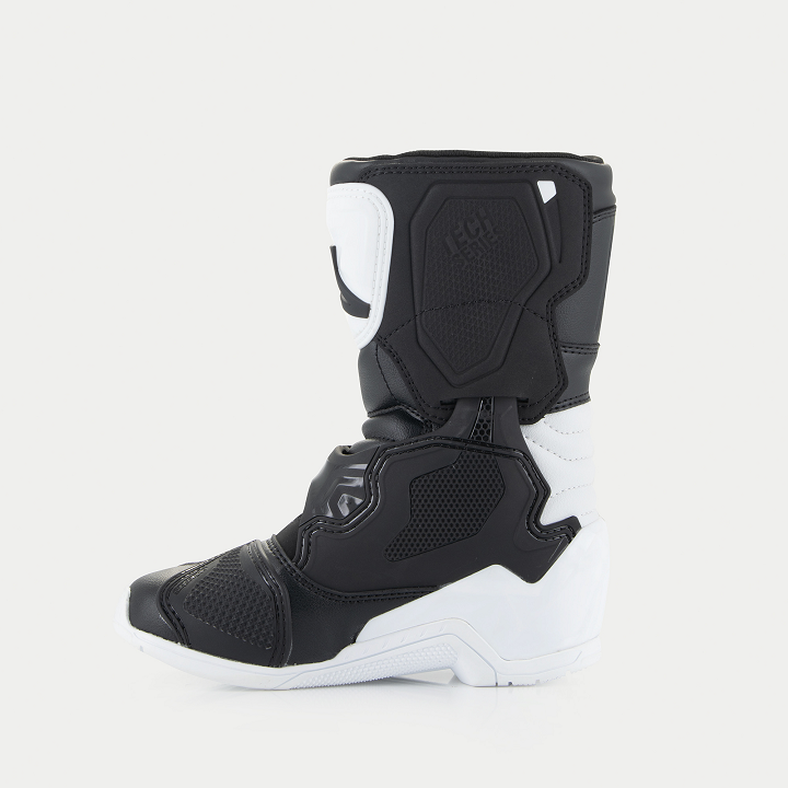 Детски мотокрос ботуши ALPINESTARS Tech 3S KIDS WHT/BLK — снимка 4