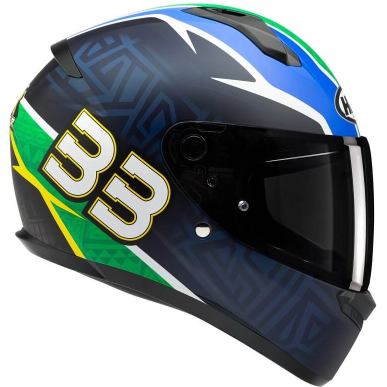 Каска HJC C10 Brad Binder 33 — снимка 4