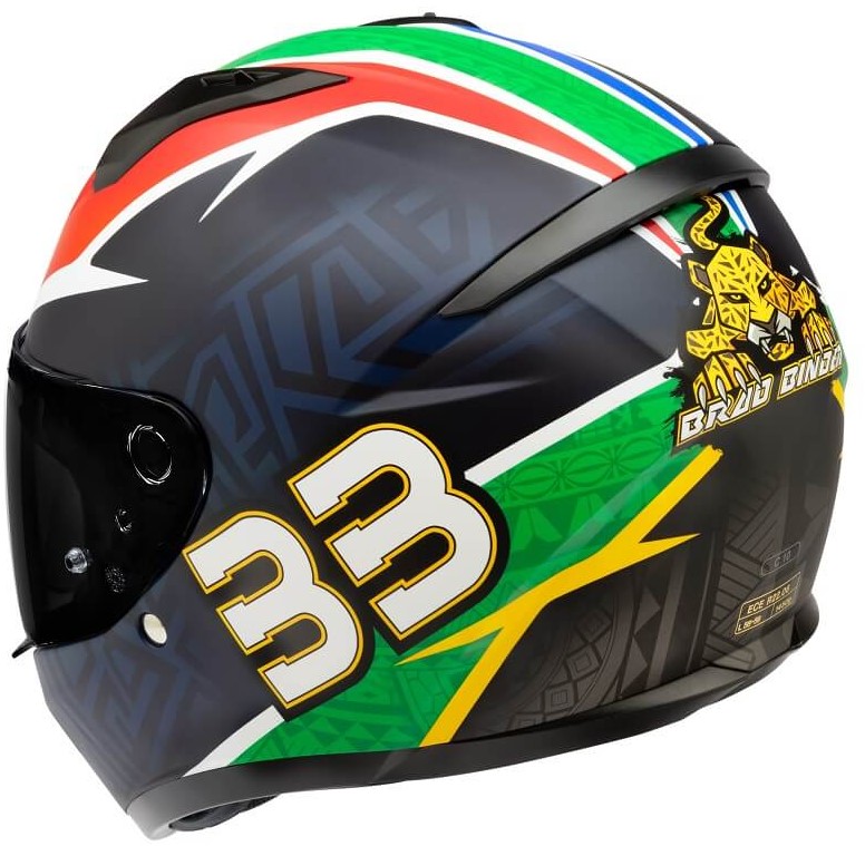 Каска HJC C10 Brad Binder 33 — снимка 5