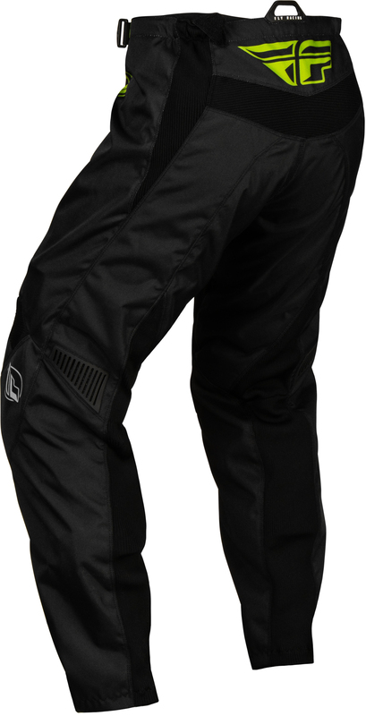 Детски мотокрос брич FLY RACING F-16 Riding- Black/Neon Green/Light Grey — снимка 2