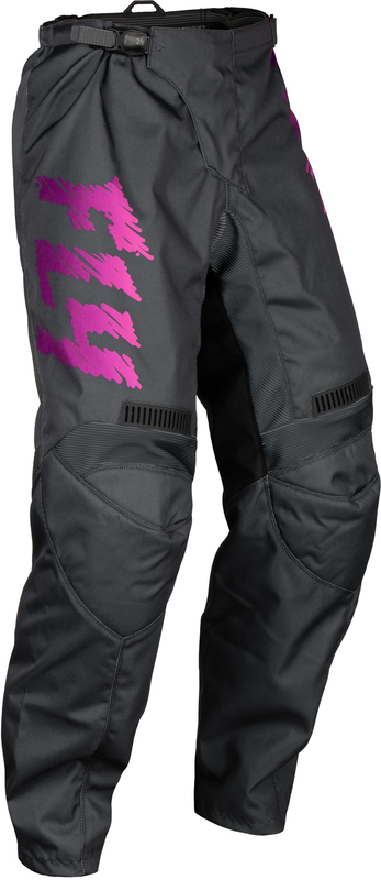 Детски мотокрос брич FLY RACING F-16 Riding- Grey/Charcoal/Pink 1