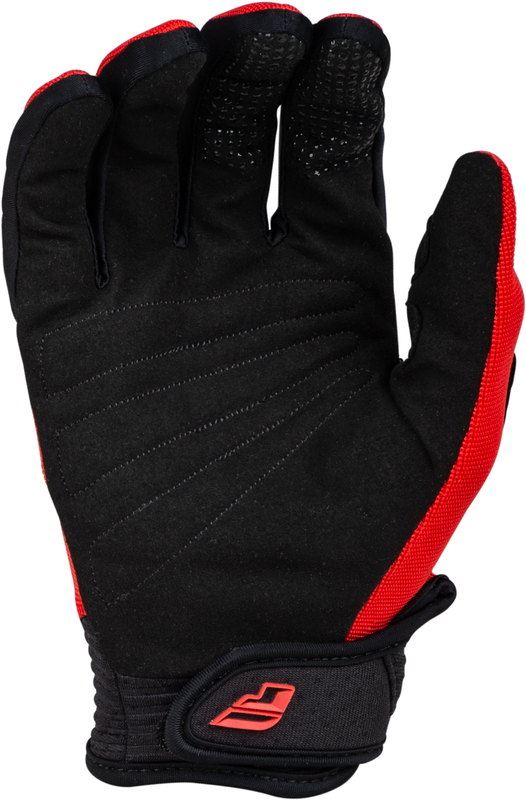Детски мотокрос ръкавици FLY RACING F-16- Red/Black — снимка 2