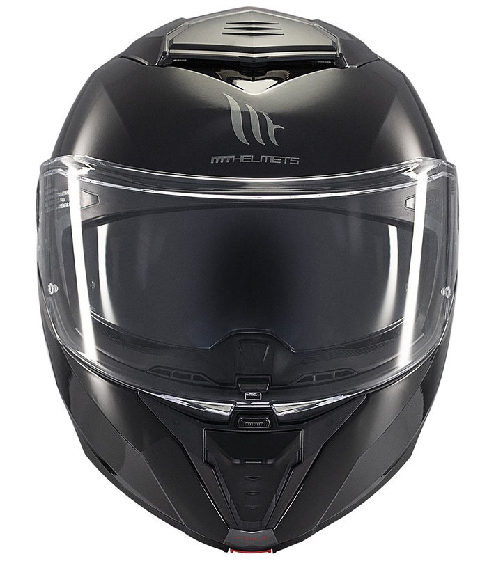 Отваряема каска MT ATOM 2 SV A1 BLACK — снимка 3