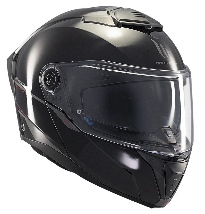 Отваряема каска MT ATOM 2 SV A1 BLACK — снимка 4