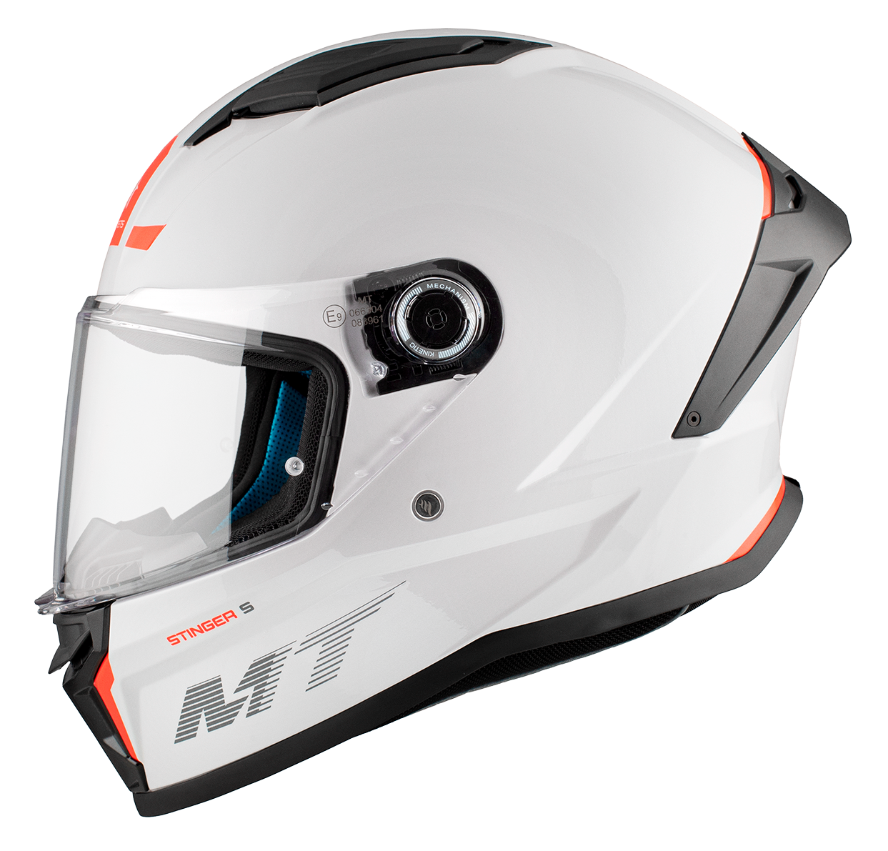 Каска MT STINGER 2 A0 WHITE — снимка 2