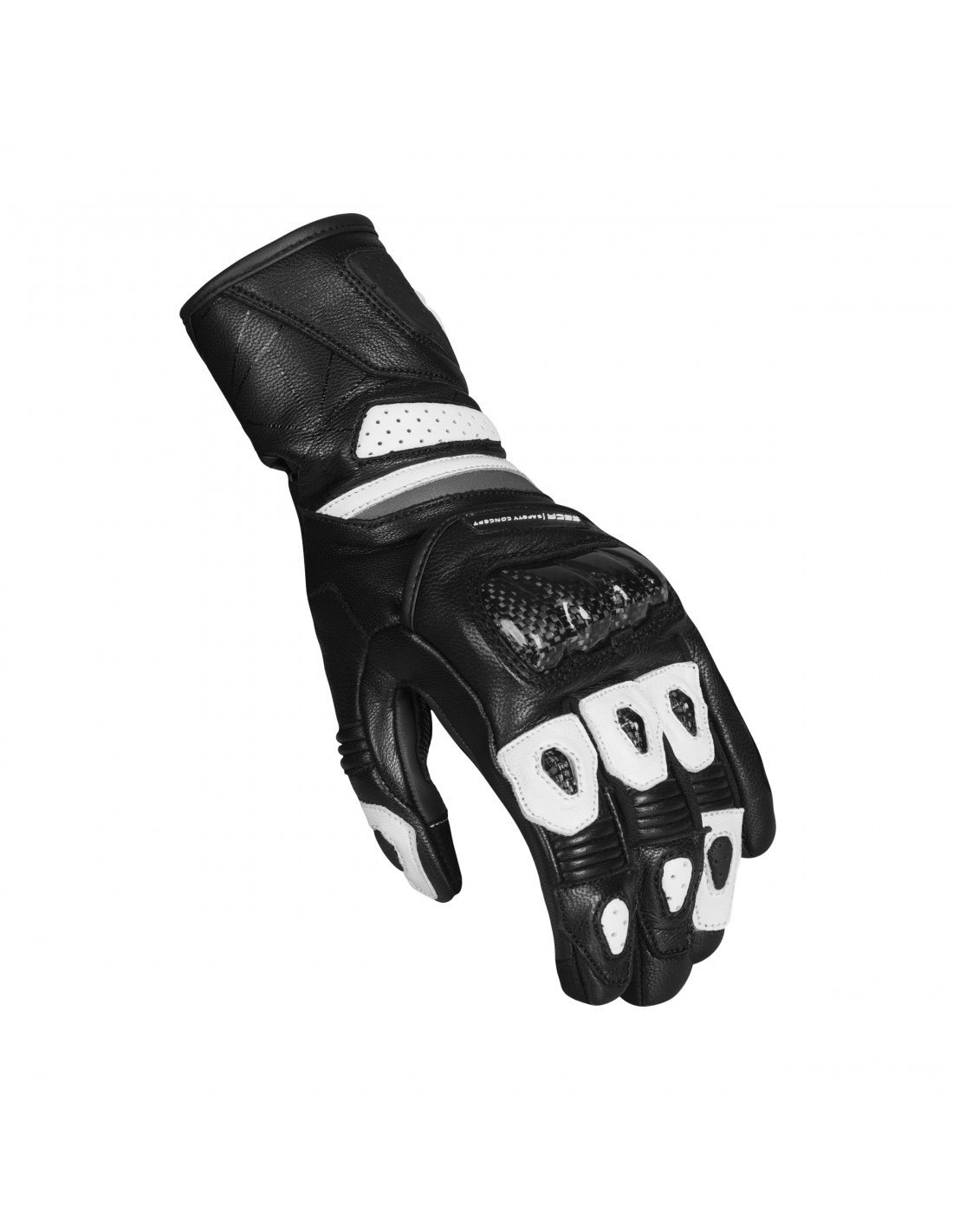 Дамски ръкавици SECA ATOM BLACK/WHITE — снимка 2