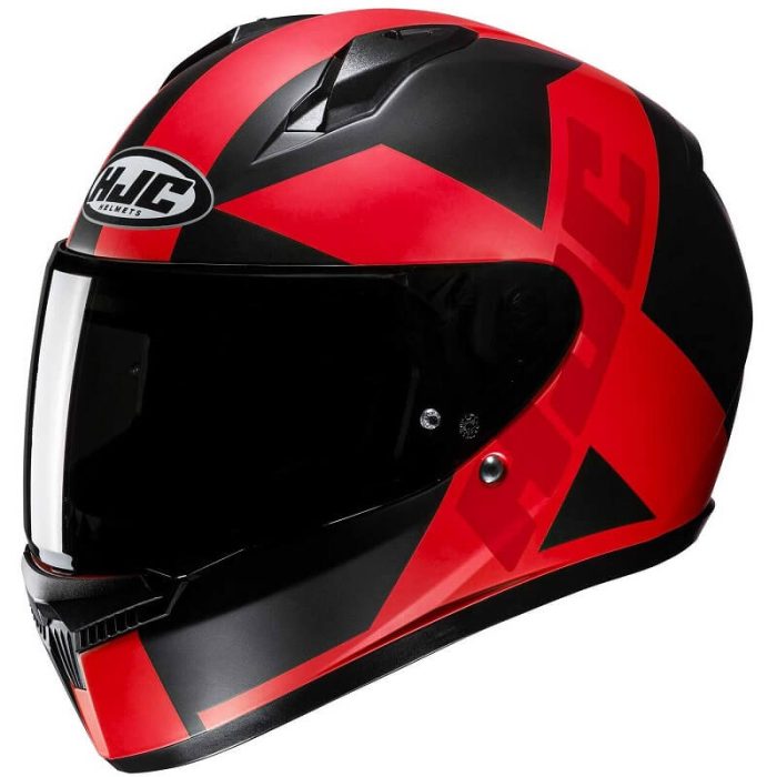 Каска HJC C10 Tez MC1SF RED MATT 1