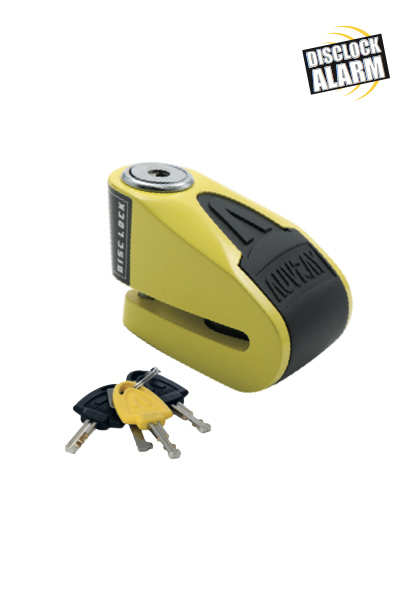 Заключващо устройство за диск AUVRAY BLOCK ALARM D 06 BLK/YEL SRA 1
