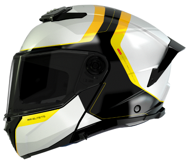 Отваряема каска MT ATOM 2 SV EMALLA B3 GLOSS — снимка 2
