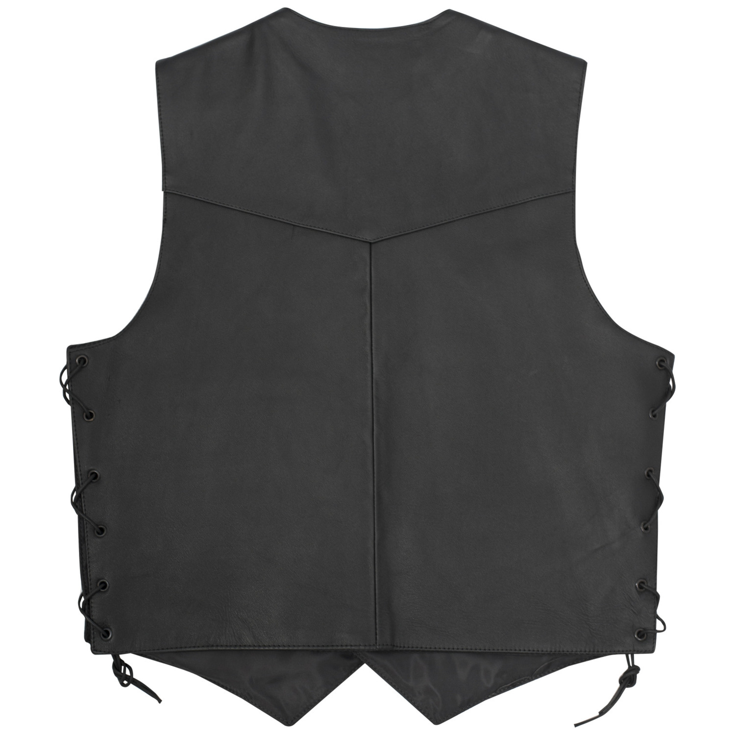 Кожен мото елек A-PRO WILD BLACK — снимка 2