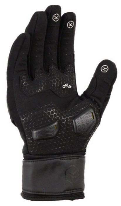 Ръкавици KNOX ORSA TEXTILE OR4 BLACK — снимка 3