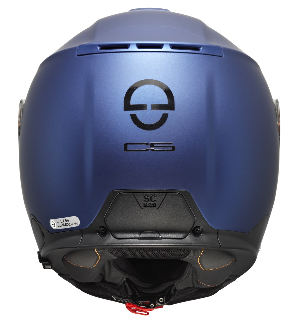 Каска SCHUBERTH C5 BLUE MATT — снимка 4