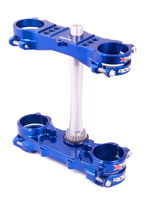 Трипътник XTRIG ROCS Tech Triple Clamp blue Yamaha YZ250F/YZ450F