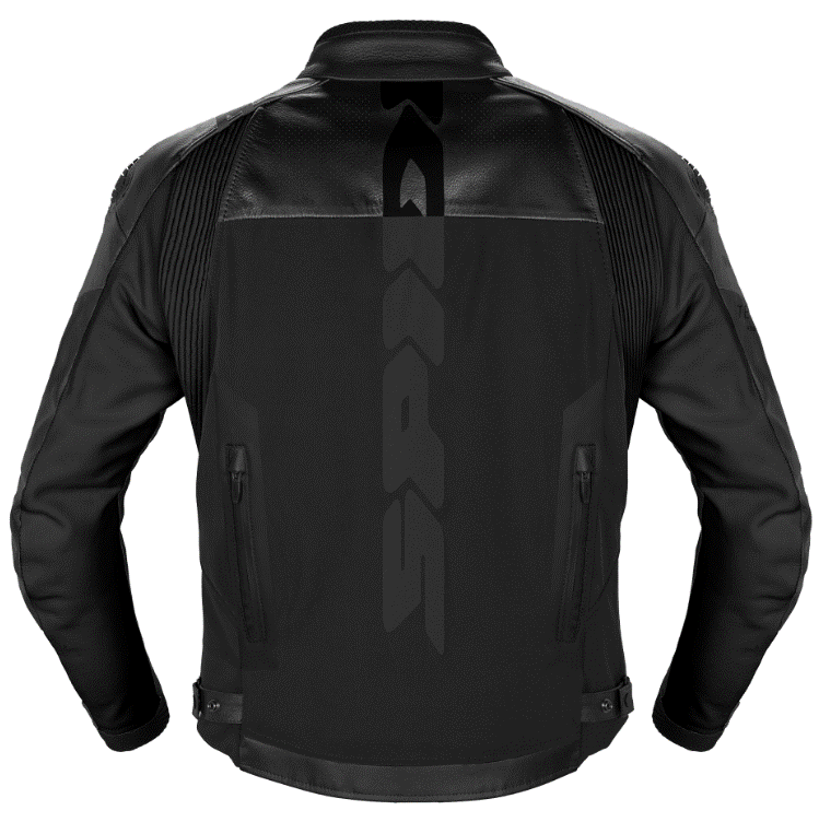 Кожено мото яке SPIDI DP PROGRESSIVE HYBRID PERFORATED BLACK — снимка 2
