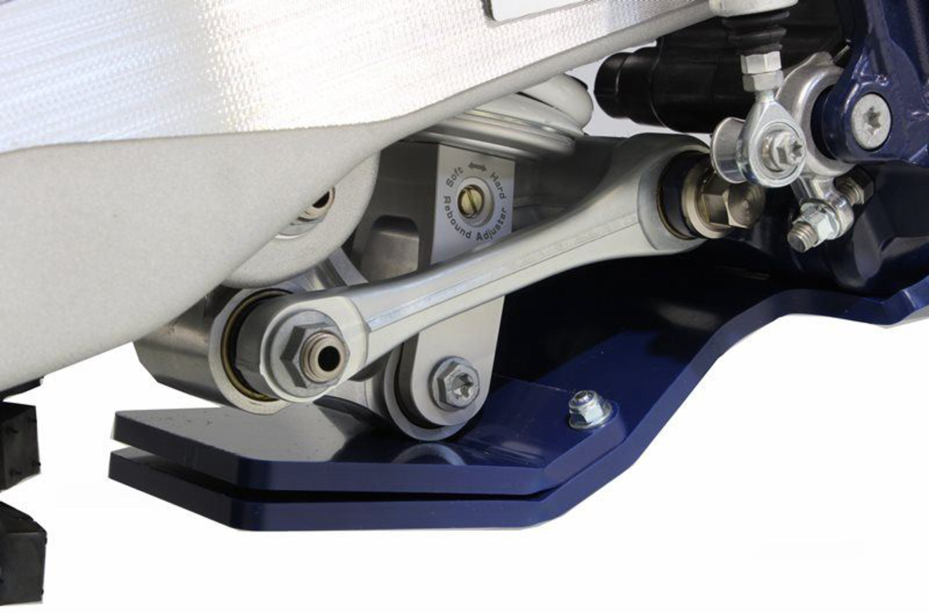Протектор двигател AXP RACING XTREM SKID PLATE HVA TE(I)250/300 20-23 BK — снимка 3
