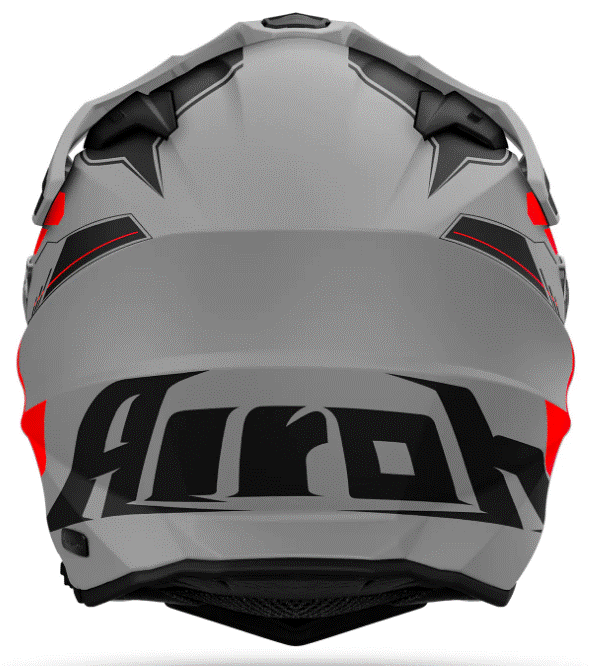Каска AIROH COMMANDER 2 REVEAL RED FLUO MATT — снимка 3