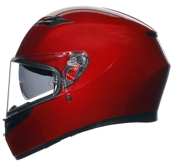 КАСКА AGV K3 - MONO COMPETIZIONE RED — снимка 4