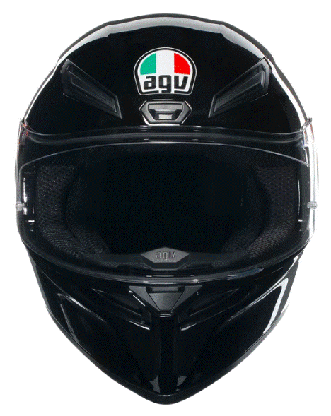 Каска AGV K1 S BLACK GLOSS — снимка 2