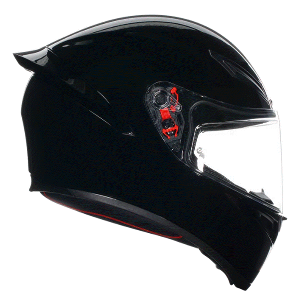 Каска AGV K1 S BLACK GLOSS — снимка 3