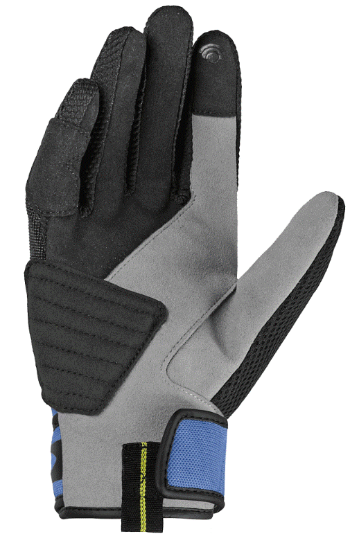 Текстилни мото ръкавици SPIDI NEO-S BLACK/BLUE — снимка 2