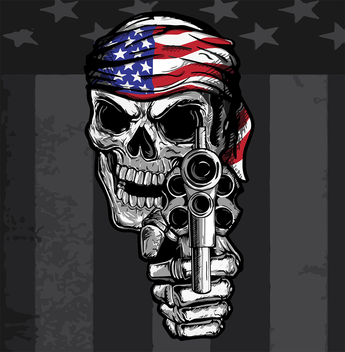 Кърпа за глава FLYDANNA COTN USA GUNSKL — снимка 2