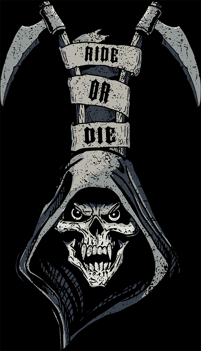 Кърпа за глава FLYDANNA COTN REAPER — снимка 2