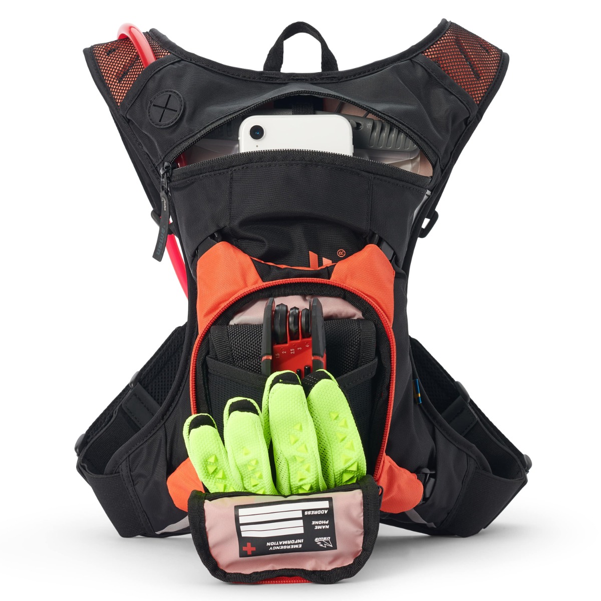 Хидраторна раница USWE MOTO HYDRO 3L HYDRATION PACK ORANGE_2