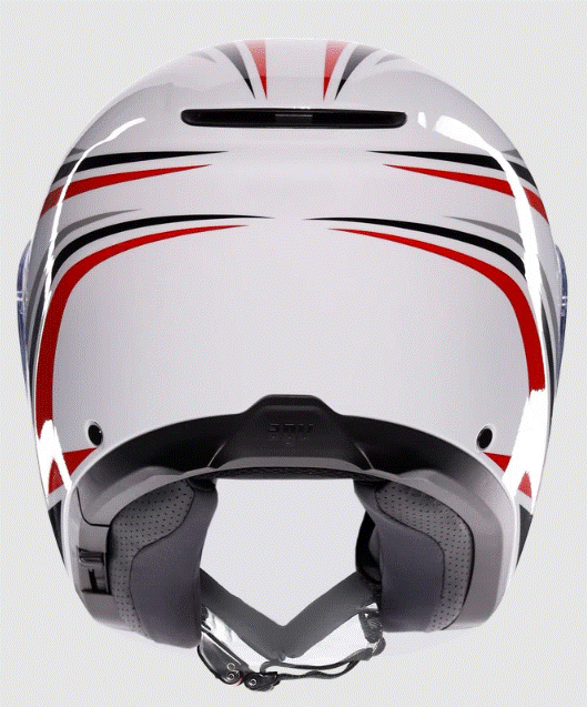 Каска за скутер AGV IRIDES TOLOSA BLACK/GREY/RED — снимка 5