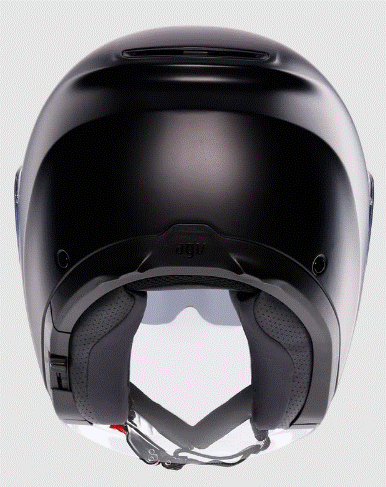 Каска за скутер AGV IRIDES BLACK MATT_5