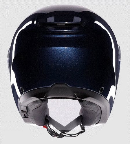 Каска за скутер AGV IRIDES PROFONDO BLUE — снимка 5