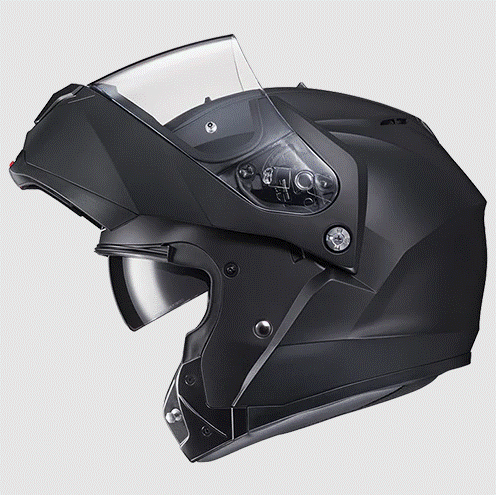 Отваряема каска HJC C91N MATT BLACK — снимка 3