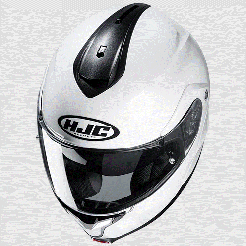Отваряема каска HJC C91N PEARL WHITE_2