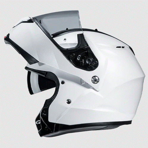 Отваряема каска HJC C91N PEARL WHITE_4