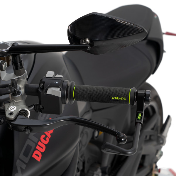 Мото ръкохватки BARRACUDA VR|46 Black — снимка 2