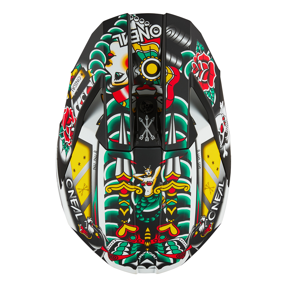 Детска мотокрос каска O'NEAL 3SERIES INKED MULTI — снимка 6
